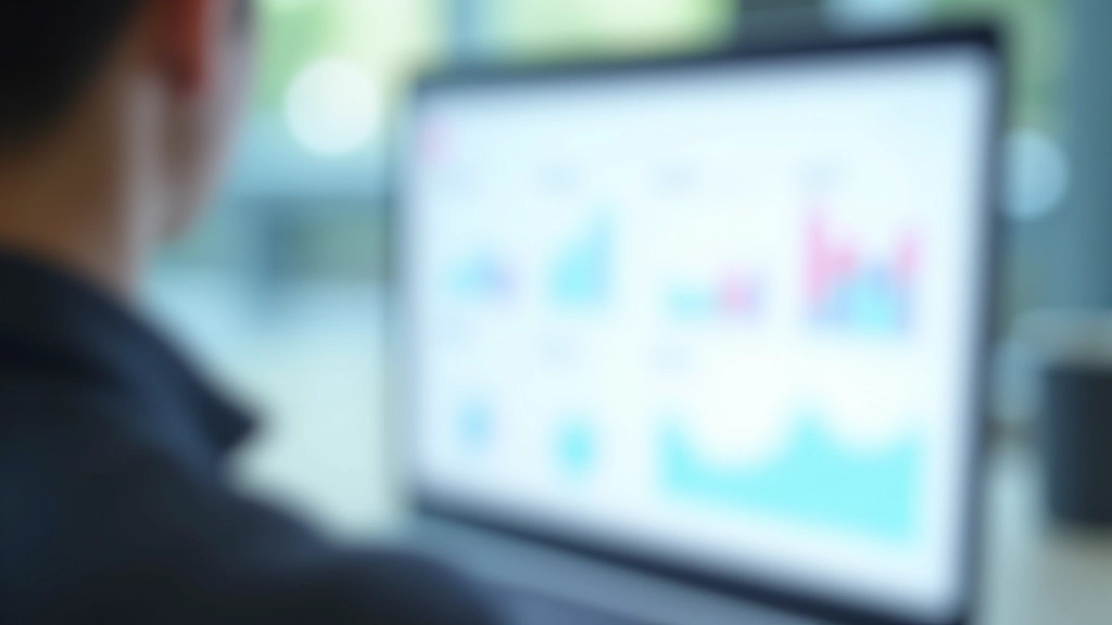 Data visualization showing spending pattern trends with bar and line charts
